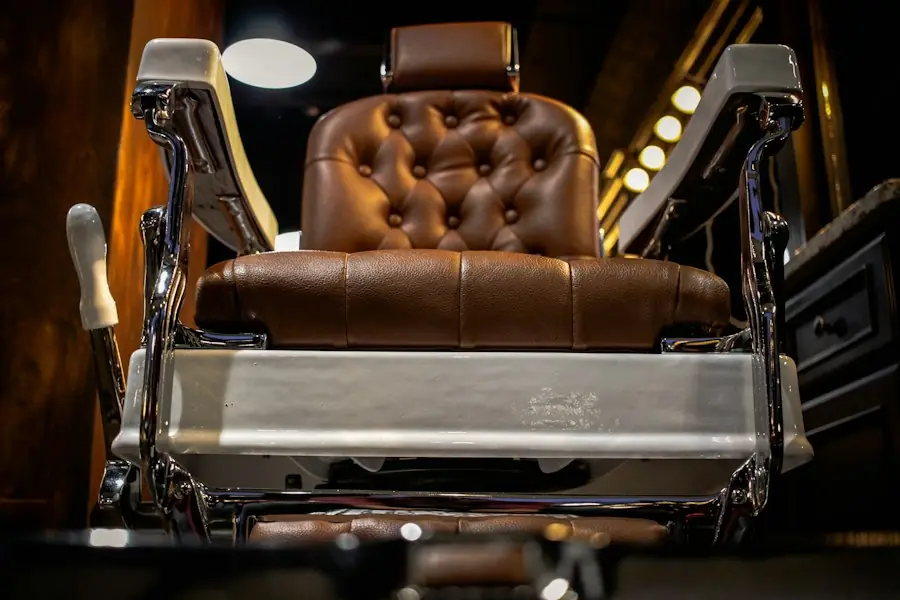 Fauteuil de barbier